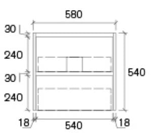 Amber 600 Matte White Wall Hung Vanity