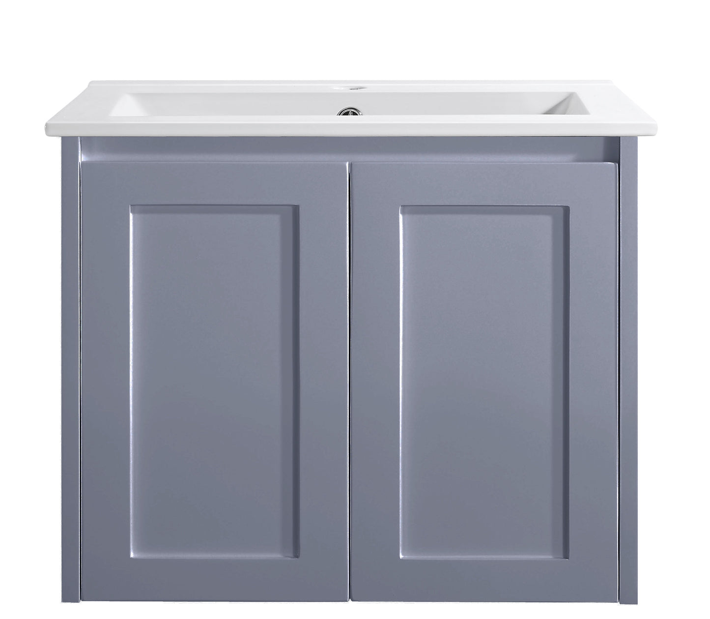 Sophie 600 Matte Grey Wall Hung Vanity