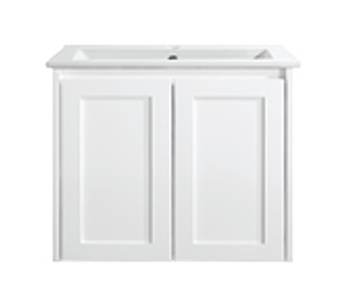 Sophie 600 Matte White Wall Hung Vanity