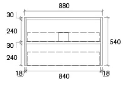 Amber 900 Matte Black Wall Hung Vanity
