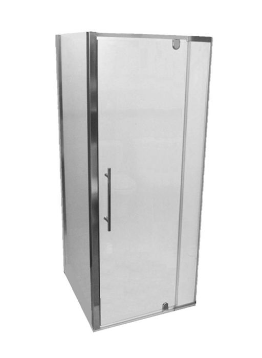 Glastonbury Shower Screen 1000mm x 1000mm Chrome