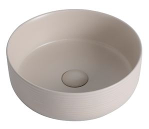 Mersey Above Counter Matte Mushroom Basin