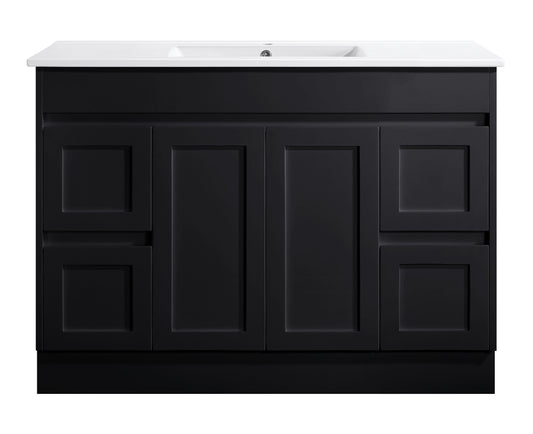 Sophie 1200 Matte Black Vanity