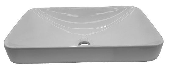 Uden Semi Inset Gloss White Basin