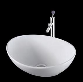Vienna Above Counter  Gloss White Basin
